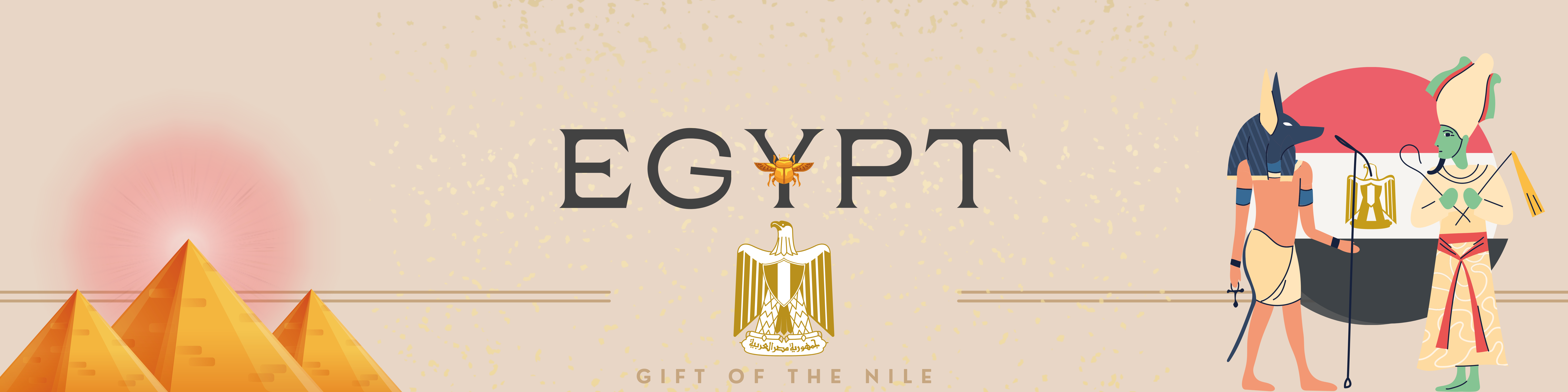 banner that says Egypt